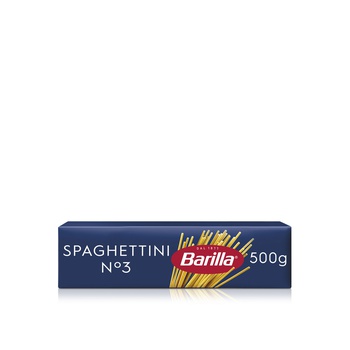 Barilla Spaghettini N.3 Pasta 500g