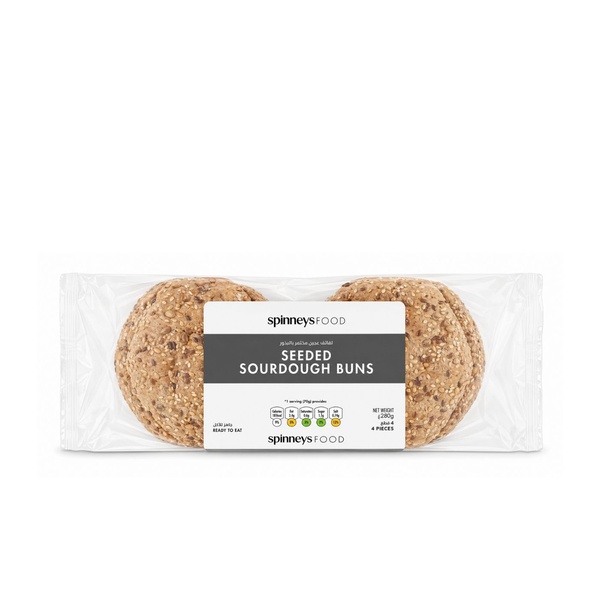 Seeded Sourdough Buns 280G
