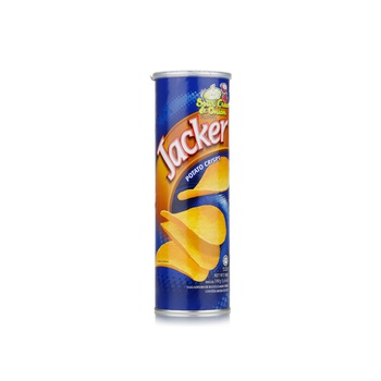 Jacker Sour Cream and Onion Potato Crisps 160g