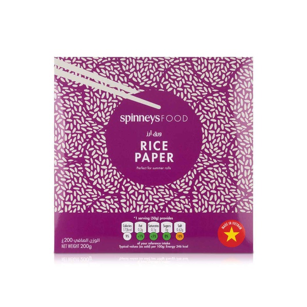 Spinneys White Rice Paper 200g