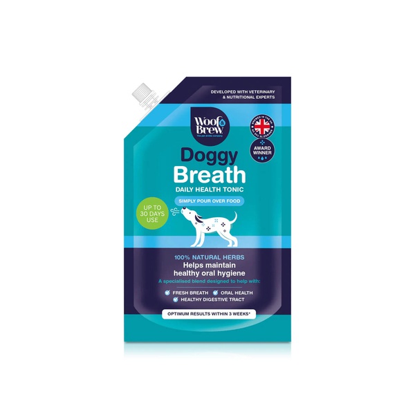 Woof & Brew Doggy Breath Daily Health Tonic 300ml