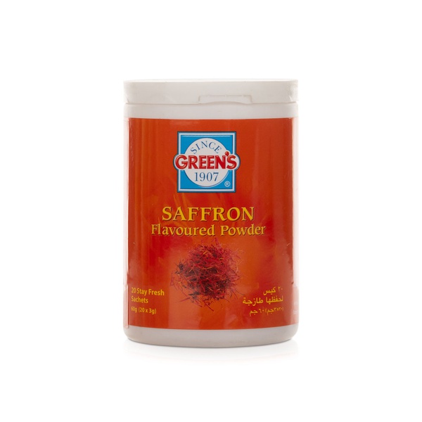 Green's Saffron Flavoured Powder 60g