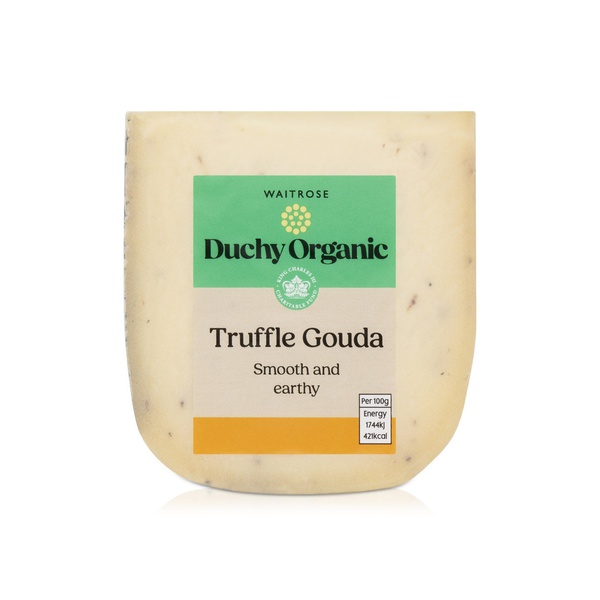 Waitrose Duchy Organic Truffle Gouda 180g