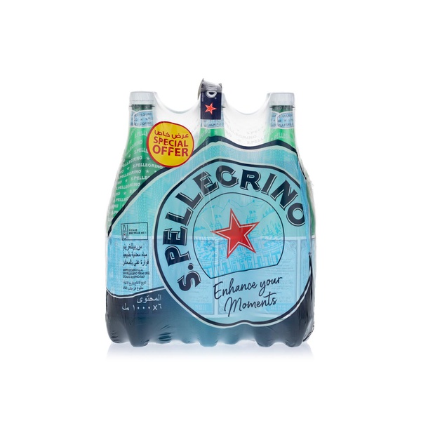 San Pellegrino Sparkling Water 1 litrex 5 + 1 Free