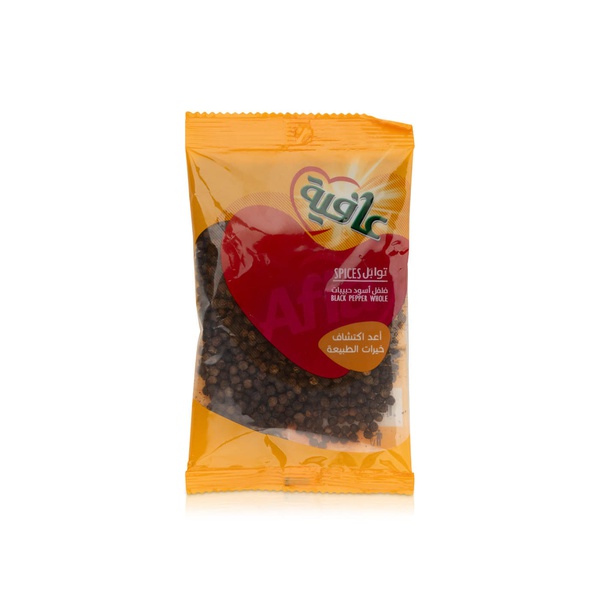 Afia Black Pepper Whole 100g