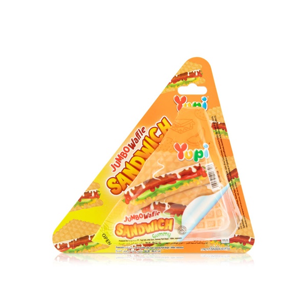Yupi Jumbo Waffle Sandwich 88g