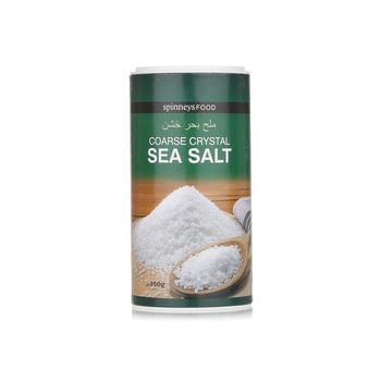 Spinneysfood Coarse Crystal Sea Salt 350g