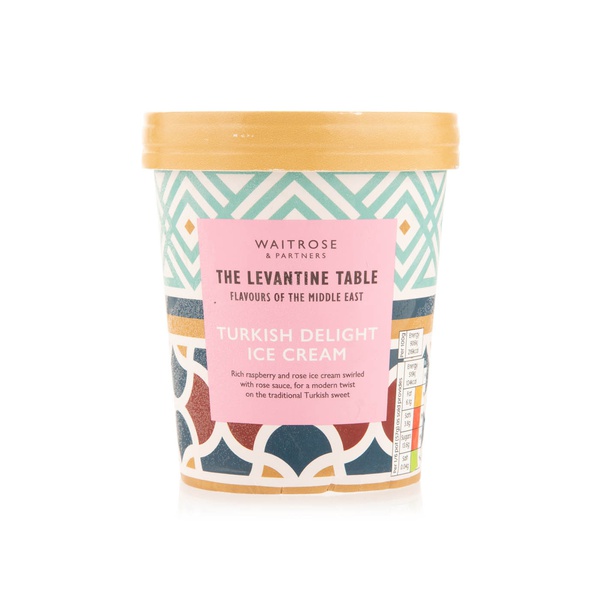 اشتري Waitrose Levantine Table Turkish delight ice cream 500ml في الامارات