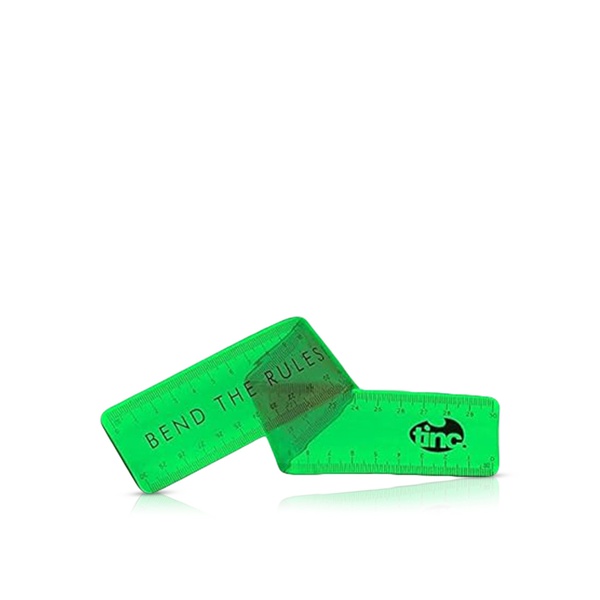 Tinc Bendy Ruler Green 30cm