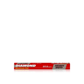 Diamond Silver Aluminium Foil 37.5sqft