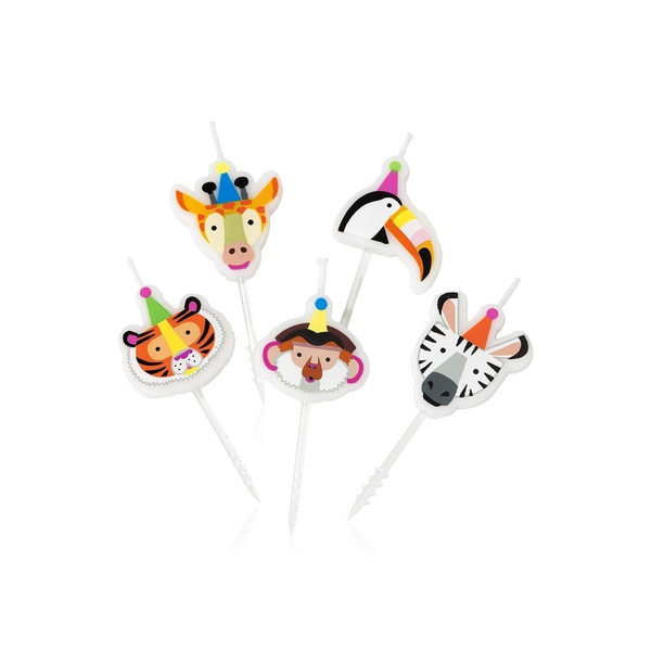 Talking Tables Party Animals Candles x5