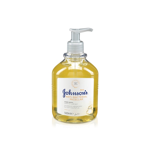 Johnson's Handwash Anti-Bacterial Micellar Lemon 500ml