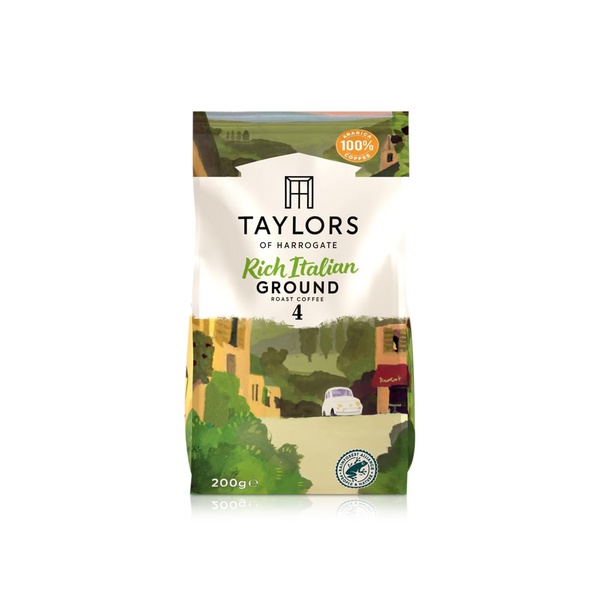 Taylors Of Harrogate Rich Italian Ground Coffee 200g