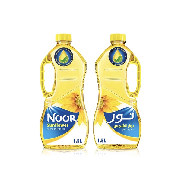Noor Sunflower Oil 1.5 Litre × 2