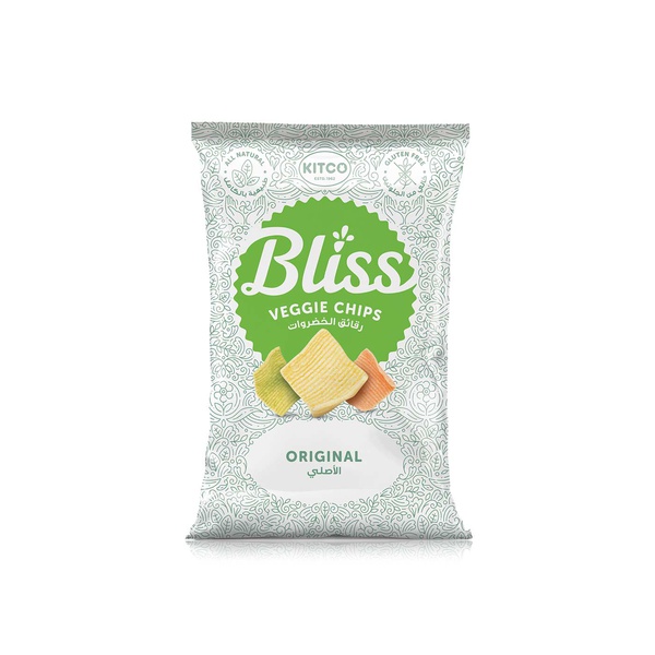 Buy Kitco Bliss veggie chips original 135g in UAE