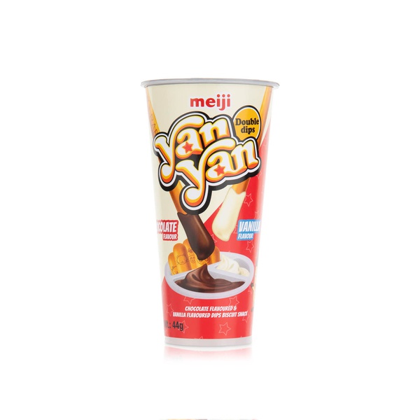 Meiji Yan Yan Chocolate Vanilla Dip Sticks 44g