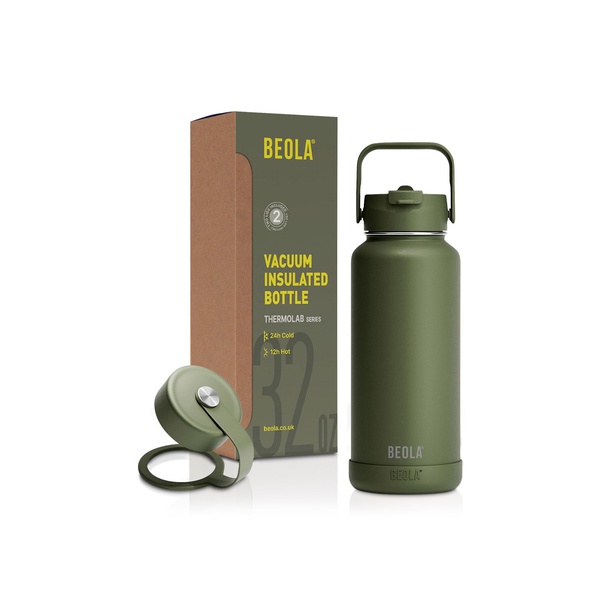 Beola Vacuum Insulated Bottle Green 950ml