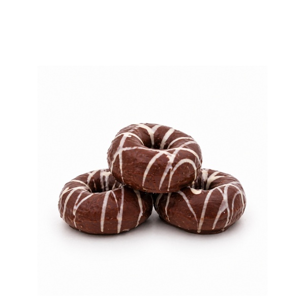 Dark Chocolate Drizzle Mini Donuts x 6 216g