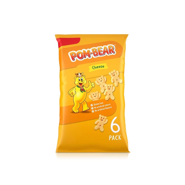 Pom Bear Cheese Crisps x 6 78g