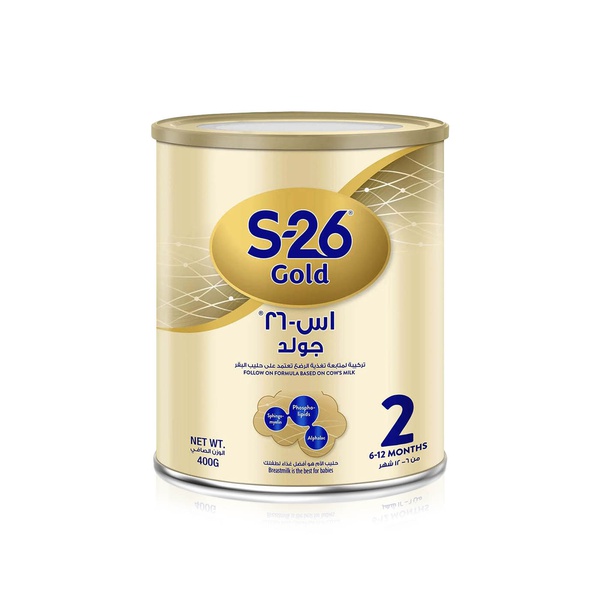 Wyeth S-26 Gold Follow-on Formula Milk 400g (6–12 Months)