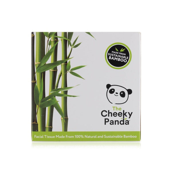 Buy Cheeky Panda 3ply facial tissues 56 in UAE