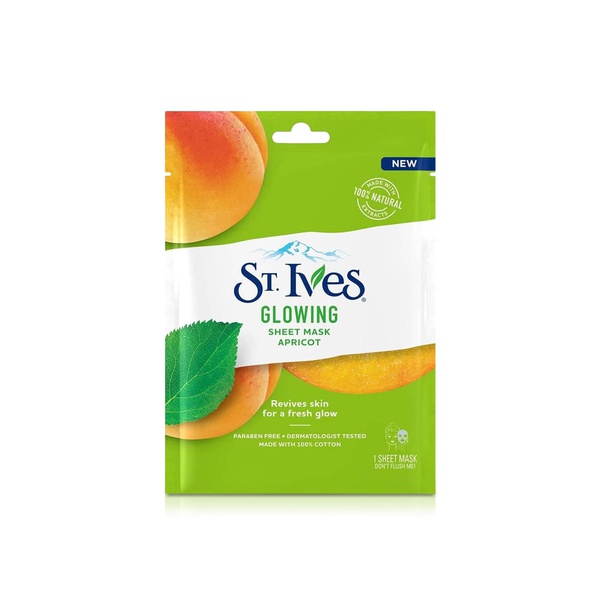 St. Ives Glowing Apricot Sheet Mask 23ml