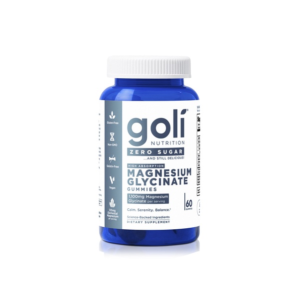 Goli Magnesium Glycinate Zero Sugar Gummies 180g