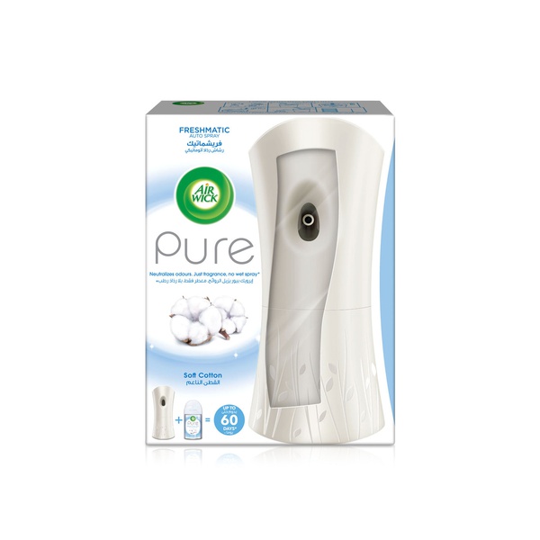 Air Wick Freshmatic Autospray Gadget and Refill Soft Cotton
