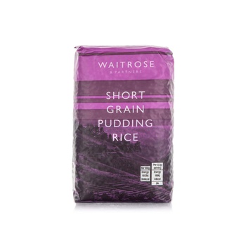Waitrose Short Grain Pudding Rice 500g