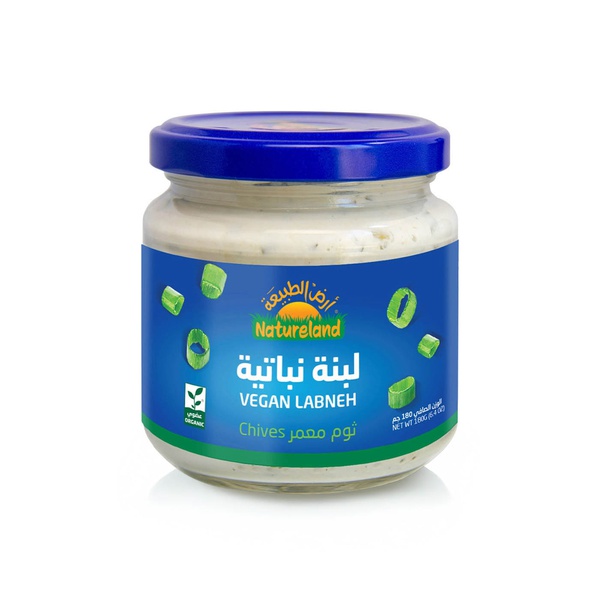Natureland Vegan Chives Labneh 180g