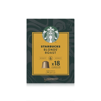 Starbucks Blonde Espresso Roast Coffee Capsules x 18 94g
