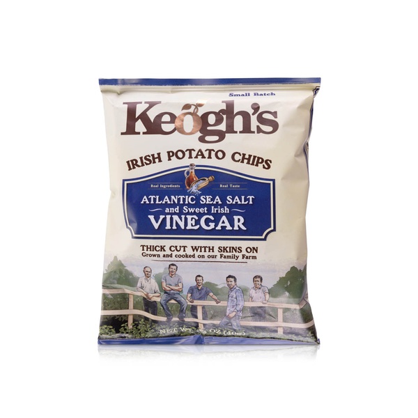 Keoghs Sea Salt and Vinegar Crisps 40g