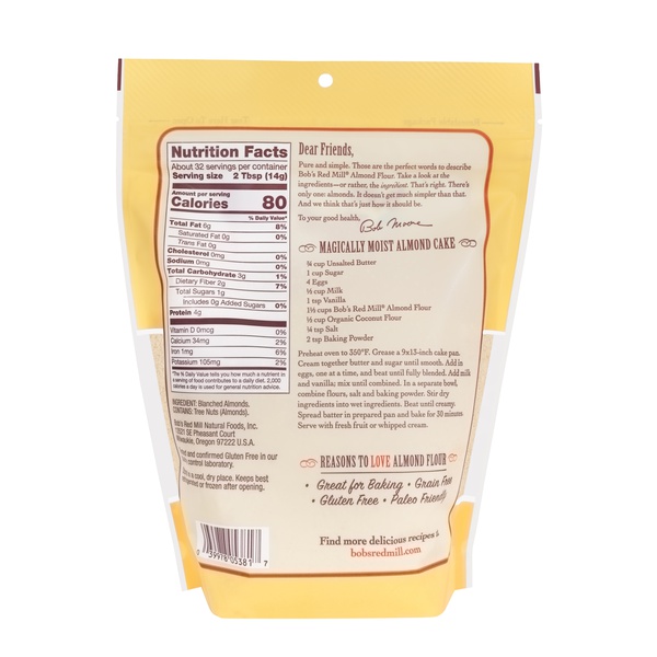 Bob's Red Mill Almond Flour 453g
