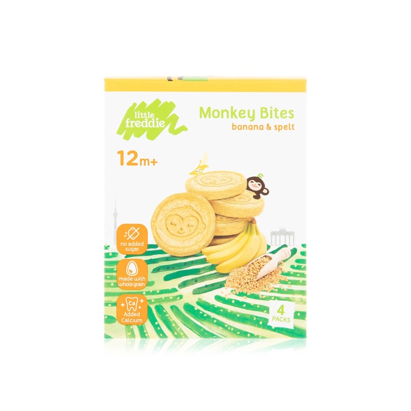 ​Little Freddie Banana and Spelt Biscuits 12 Months + 80g