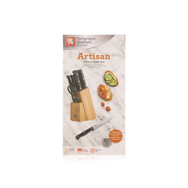 Richardson Sheffield Artisan Knife Block Set 9s