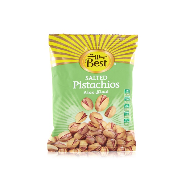 اشتري Best salted pistachios pouch 50g في الامارات