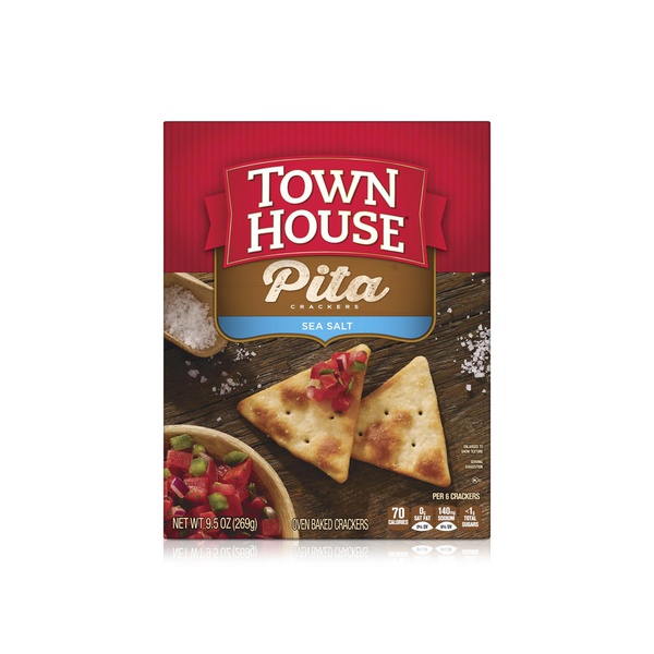 Town House Pita Crackers Sea Salt 391g