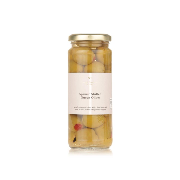 Waitrose No.1 Spanish Stuffed Queen Olives 340g