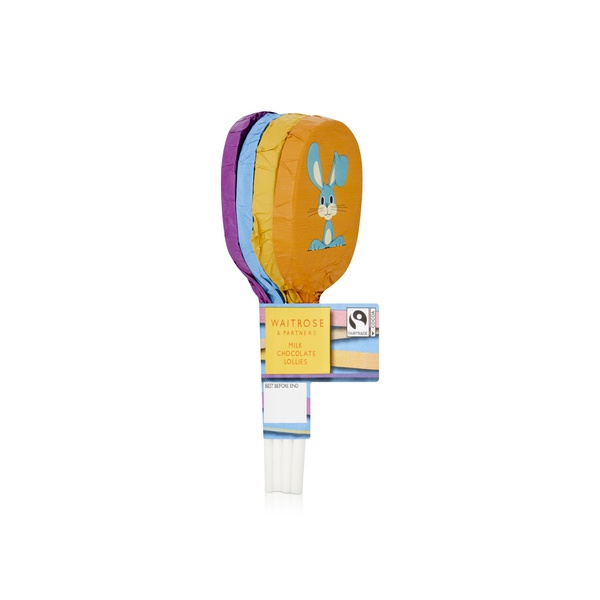 Waitrose Milk Chocolate Lollies 40g