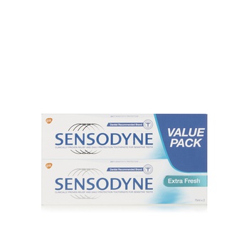 Sensodyne Advance Extra Fresh Toothpaste 75ml x 2