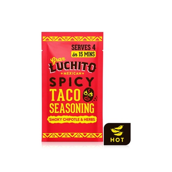 Gran Luchito Mexican Spicy Smoky Chipotle & Herbs Taco Seasoning   28g