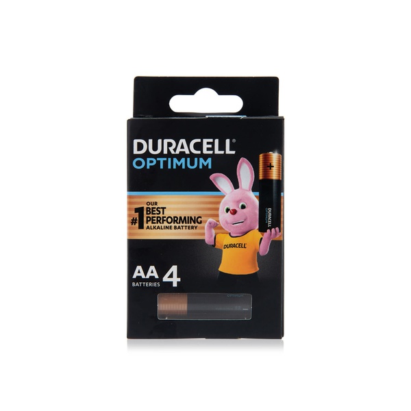 اشتري Duracell optimum alkaline AA batteries في الامارات