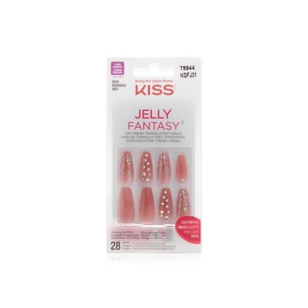 Kiss gel fantasy jelly nails KGFJO1C - Spinneys UAE