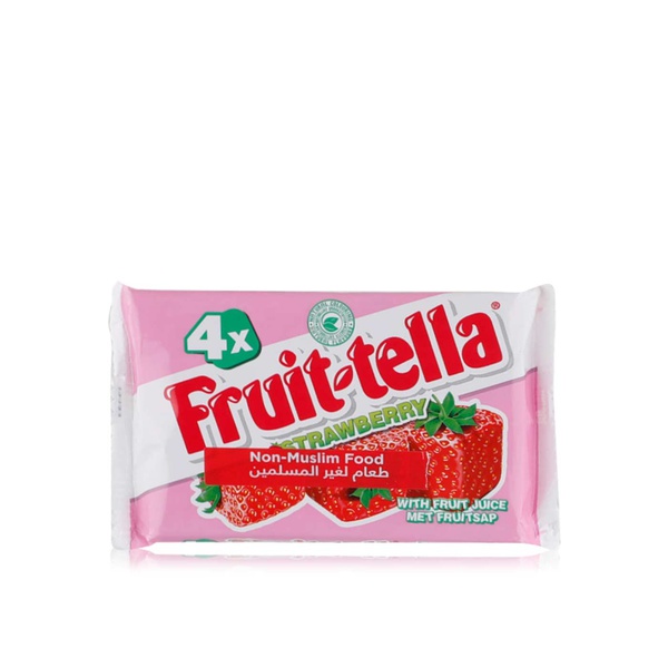 Fruit-Tella Strawberry 4 Pack