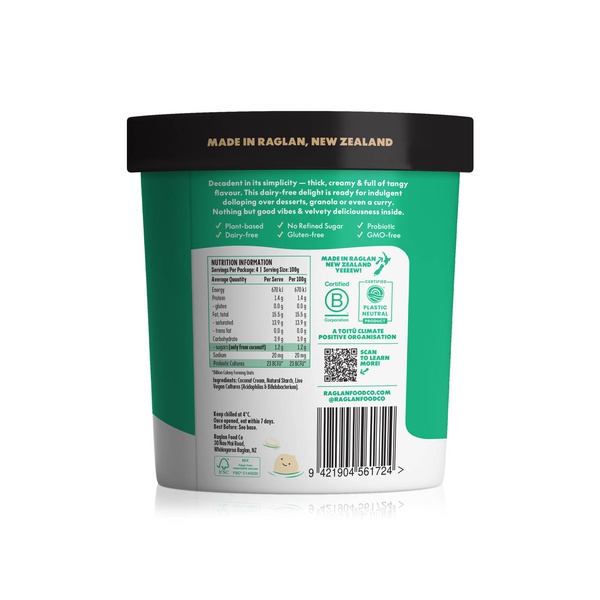 Raglan Greek Style Coconut Yoghurt 400g