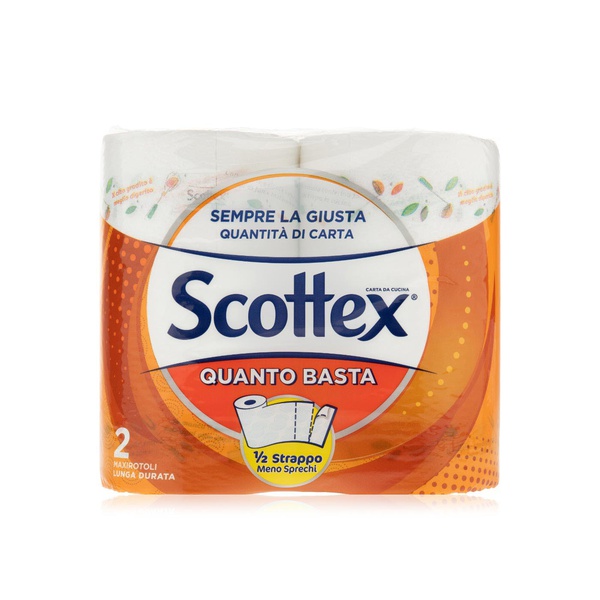 اشتري Scottex kitchen towel quanto basta 2ply 2 rolls في الامارات