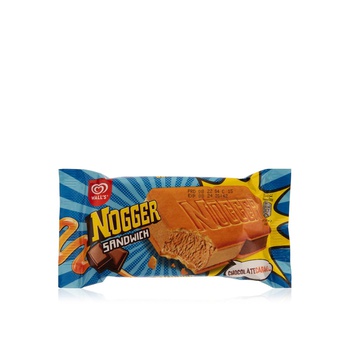 Walls Algida Nogger Chocolate Caramel Sandwich Ice Cream 145Ml