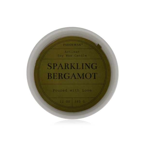 اشتري Paddywax wabi sabi spark bergamot candle 12oz في الامارات