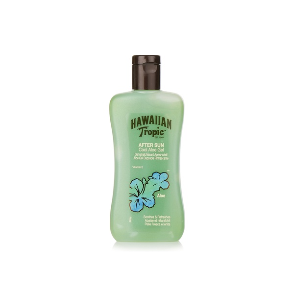 Buy Hawaiian Tropic after sun cool aloe gel 200ml in UAE