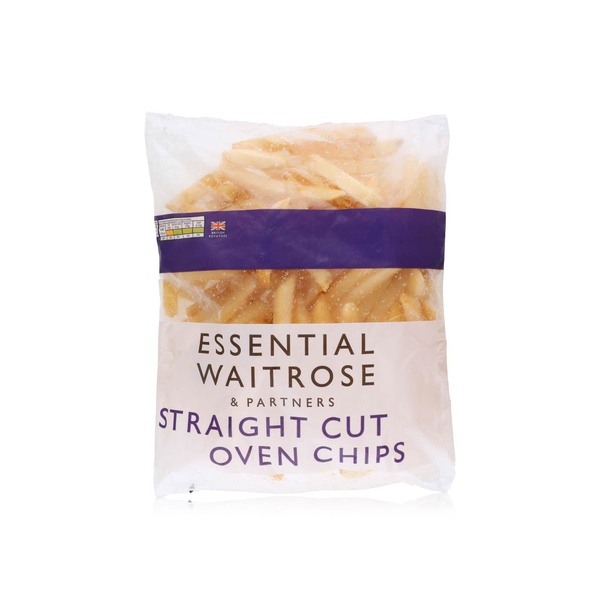 اشتري Essential Waitrose straight cut oven chips 900g في الامارات